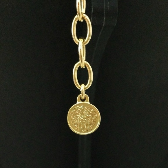 VINCE CAMUTO Gold‑Tone Fringe Statement Necklace – Tribal Core Collection - Picture 8 of 10